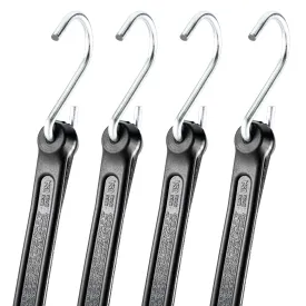12" Heavy Duty Poly Bungee Strap 4 Pack