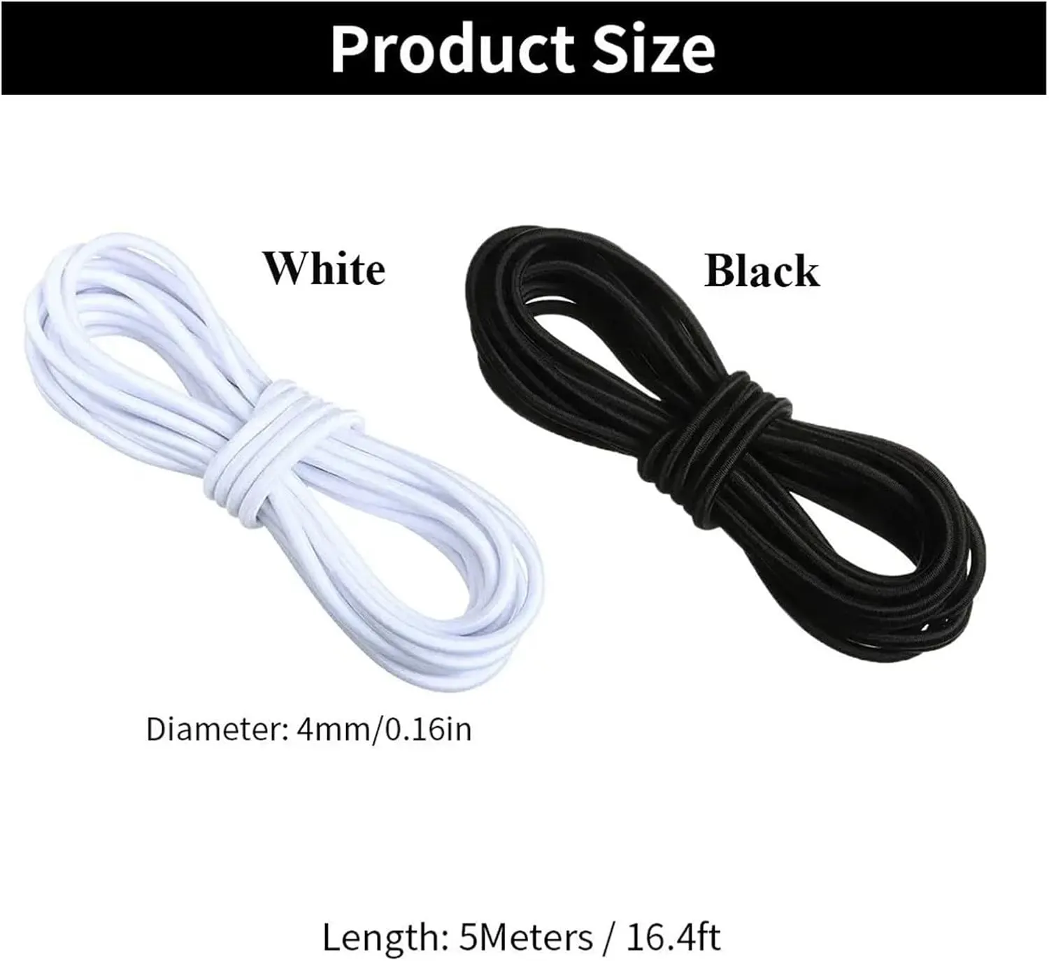 1/4Pcs Surfboard Dinghy Boat PVC Patch with Stainless Steel D Ring Deck Rigging Sup Round Ring Pad 5M Bungee Rope Kit Accessorie