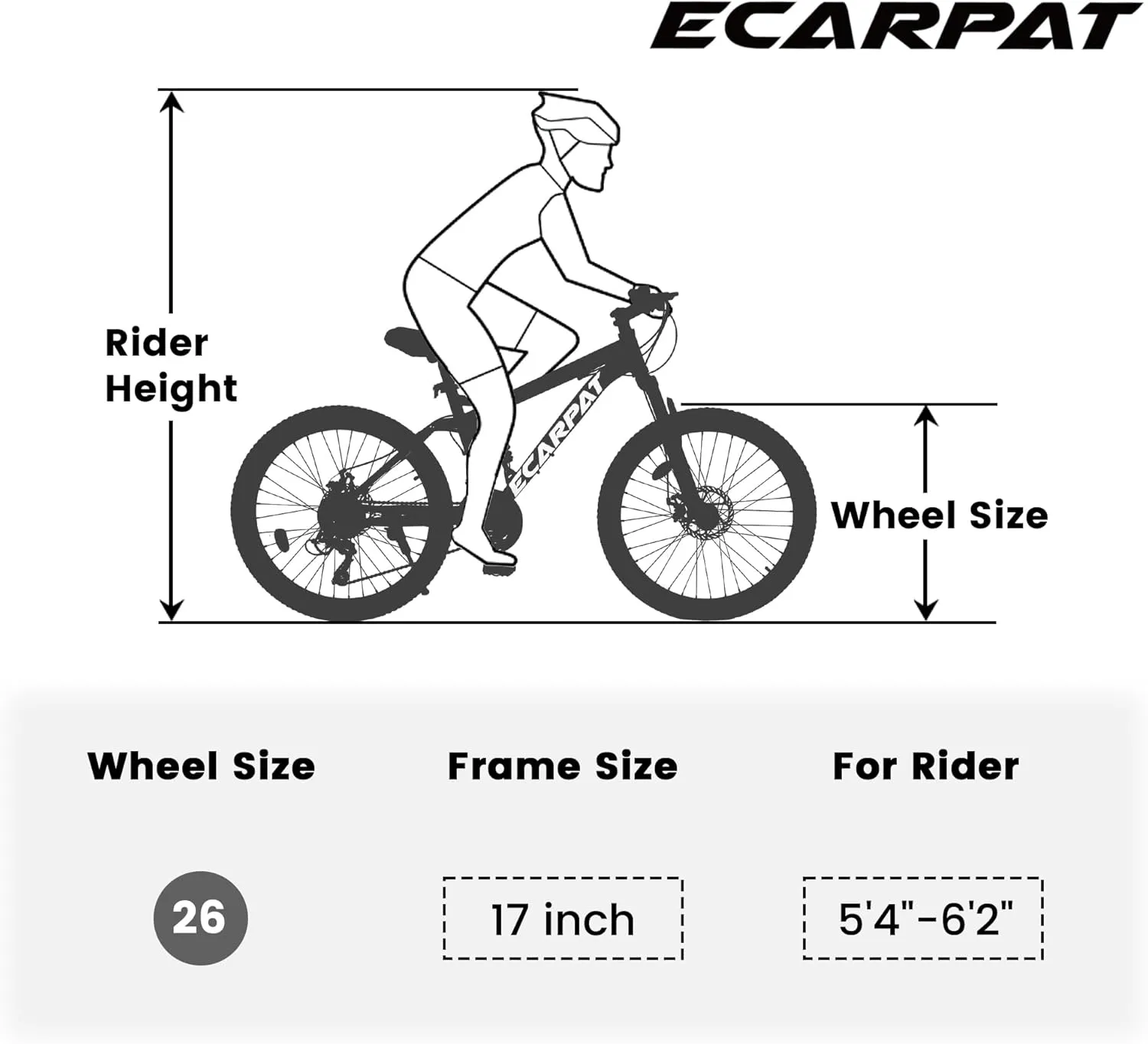 26-Inch Mountain Bike with Front Suspension Shock Absorption, Disc Brakes, 21-Speed Gear System, 85% Pre-Assembled, Ideal for Mountain, Sand, and Snow Cycling