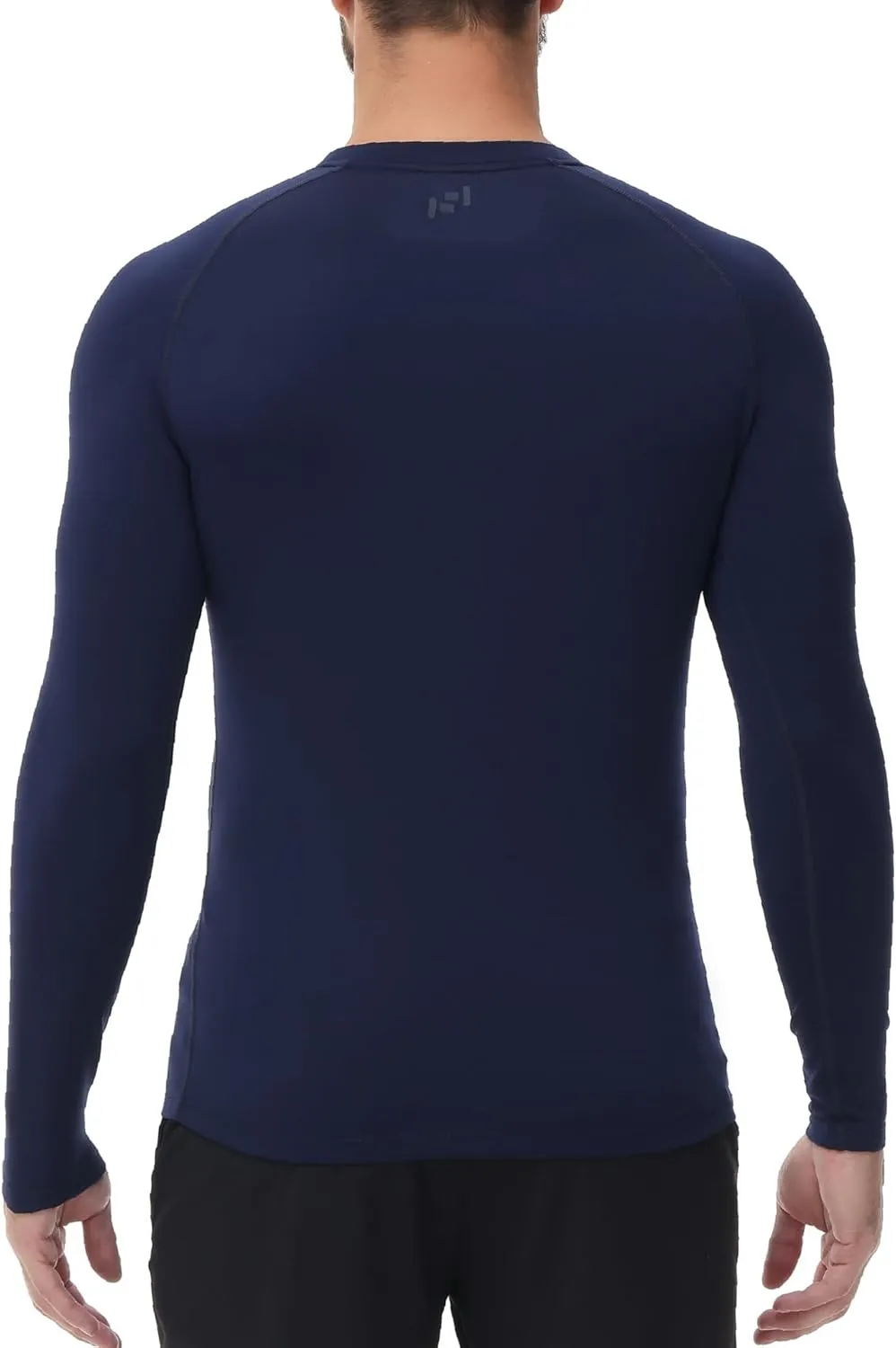 ADOREISM Men's Long Sleeve Thermal Underwear Tops Moisture Wicking Base Layer Thermal Slim Fit Athletic Shirts for Men