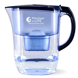 Alkaline Water PITCHER OF LIFE®  Improved 2025 - Super Alkaline Water Filter Pitcher
