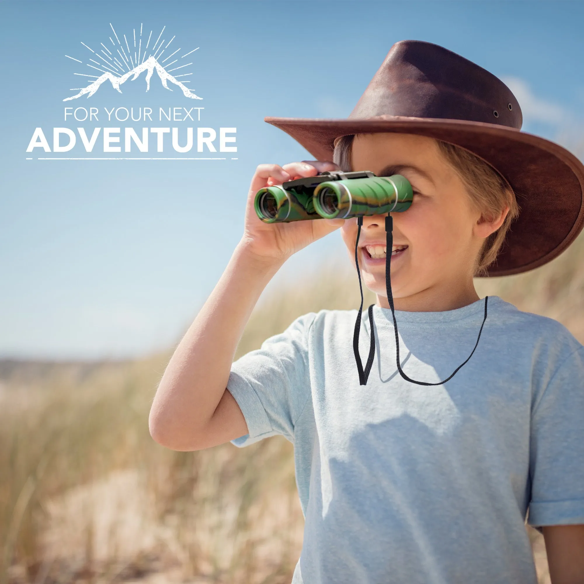 Binoculars For Kids 8X21 Compact Camouflage With High Grade Optics