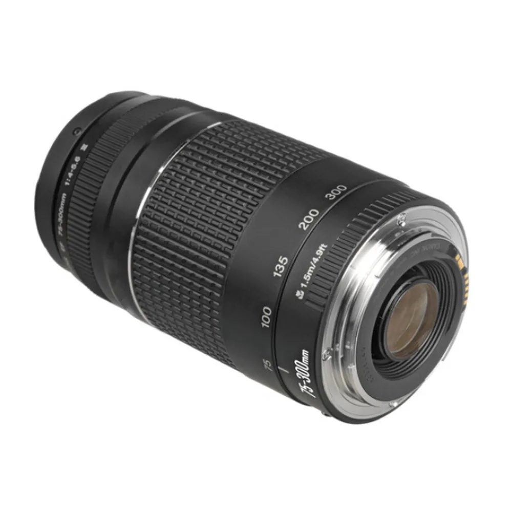 Canon EF 75-300mm f/4-5.6 III Standard to Medium Telephoto Zoom Lens for EF-Mount Full-frame Digital SLR / DSLR Cameras