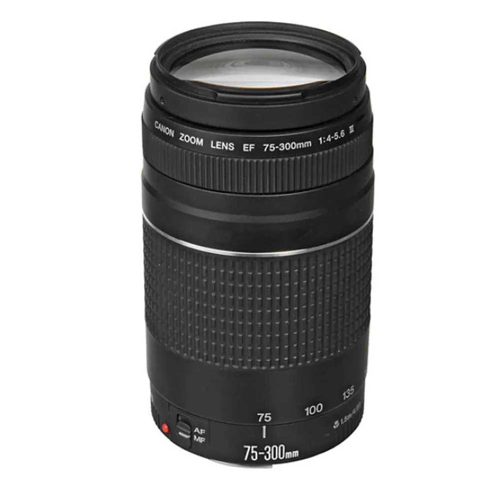 Canon EF 75-300mm f/4-5.6 III Standard to Medium Telephoto Zoom Lens for EF-Mount Full-frame Digital SLR / DSLR Cameras