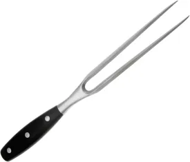 Carving Fork, Meat Fork, 12 Inch Cooking Fork, Stainless Steel BBQ Fork, Long Metal Chef Pro Kitchen Forks for Barbecue, Serving, Cooking, Grilling, Roasting