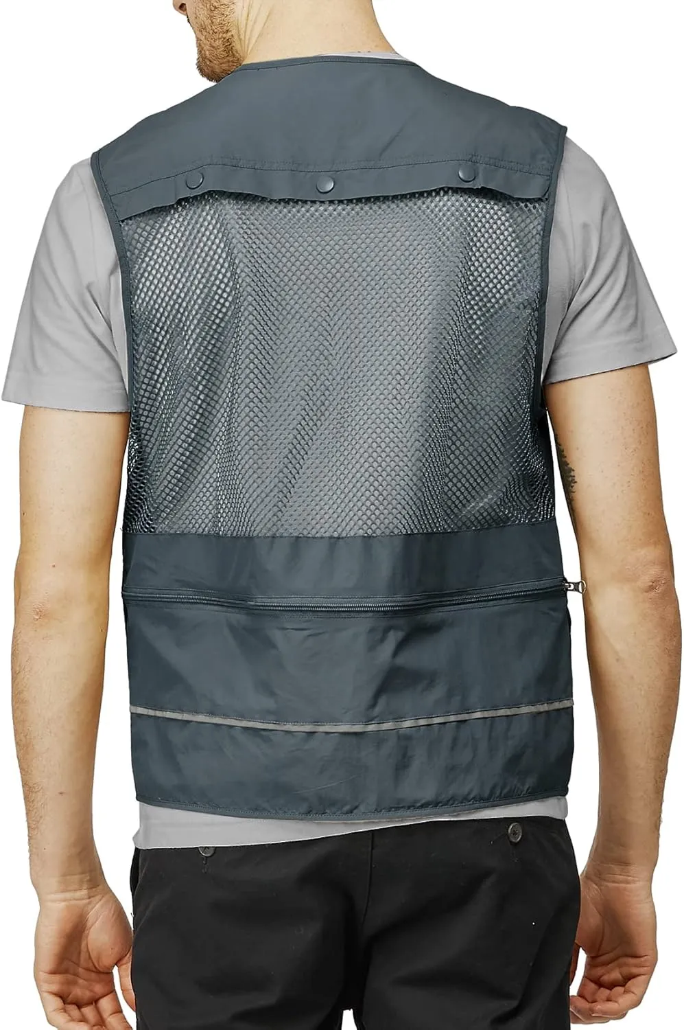 H2H Men's Active Wear Outdoor Vests Work Safari Fishing Travel Utility Summer Vest