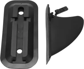 Inflatable Paddle Board Fin Replacement Quick Release Slide in Center Fin Plastic Sturdy Durable for Surfboards Longboards Paddleboards Adjustable Detachable Design Streamlined