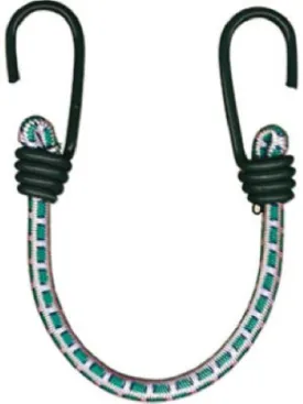 Keeper 06014 13" Bungee Cord With Heavy Duty Coated Steel Hooks - Quantity of 10