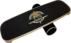 Kiin Balance Board Trainer, adjustable stoppers  Indo Board, Balancing Board for Surfing, Core Training, Wobble Board for Skateboarding, Surfing, Skating, Yoga and Fitness.