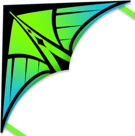 Large Delta Kite for Kids & Adults - Easy to Fly Outdoor Kites for Kids Ages 8-10, Perfect for Beach & Family Activities, Includes Line & Handle