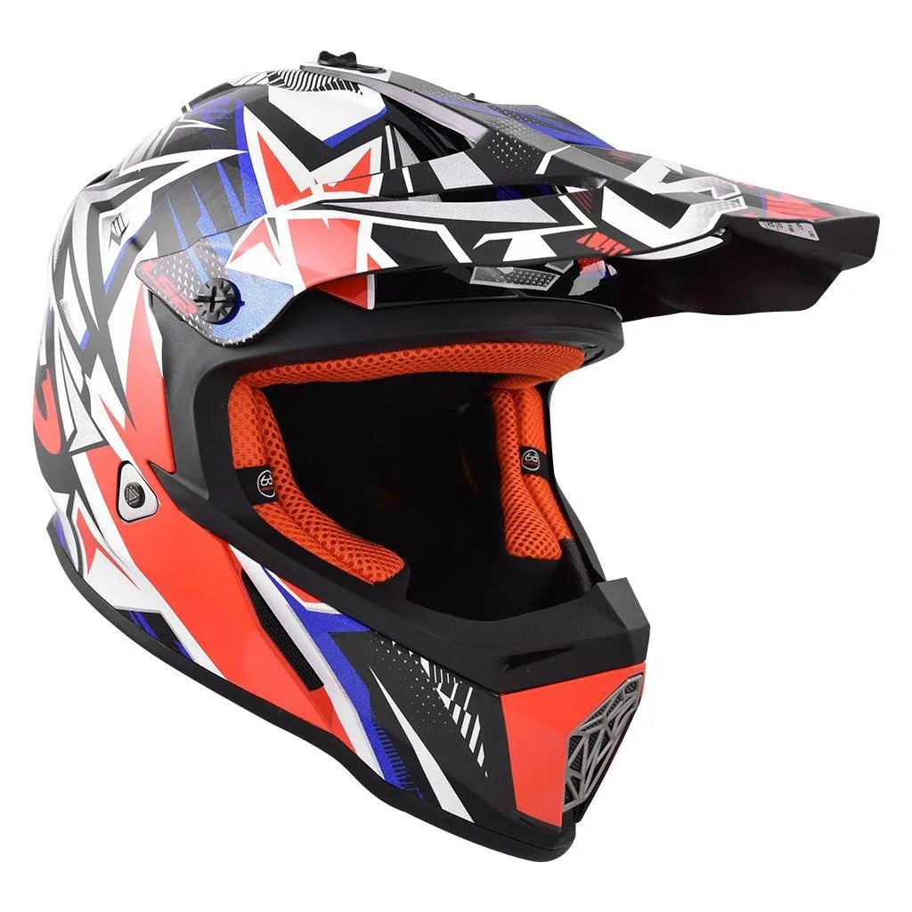 LS2 MX437 FAST MOTORCYCLE MOTARD HELMET