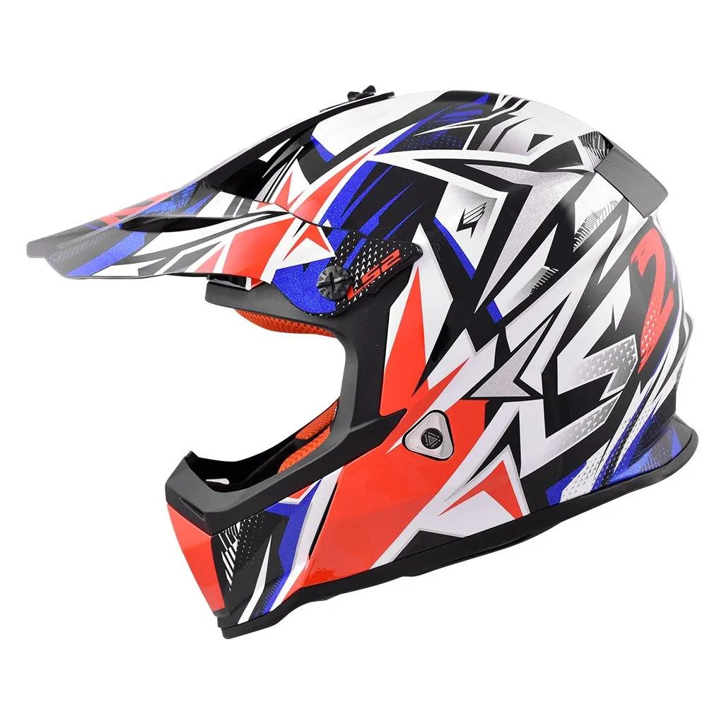 LS2 MX437 FAST MOTORCYCLE MOTARD HELMET