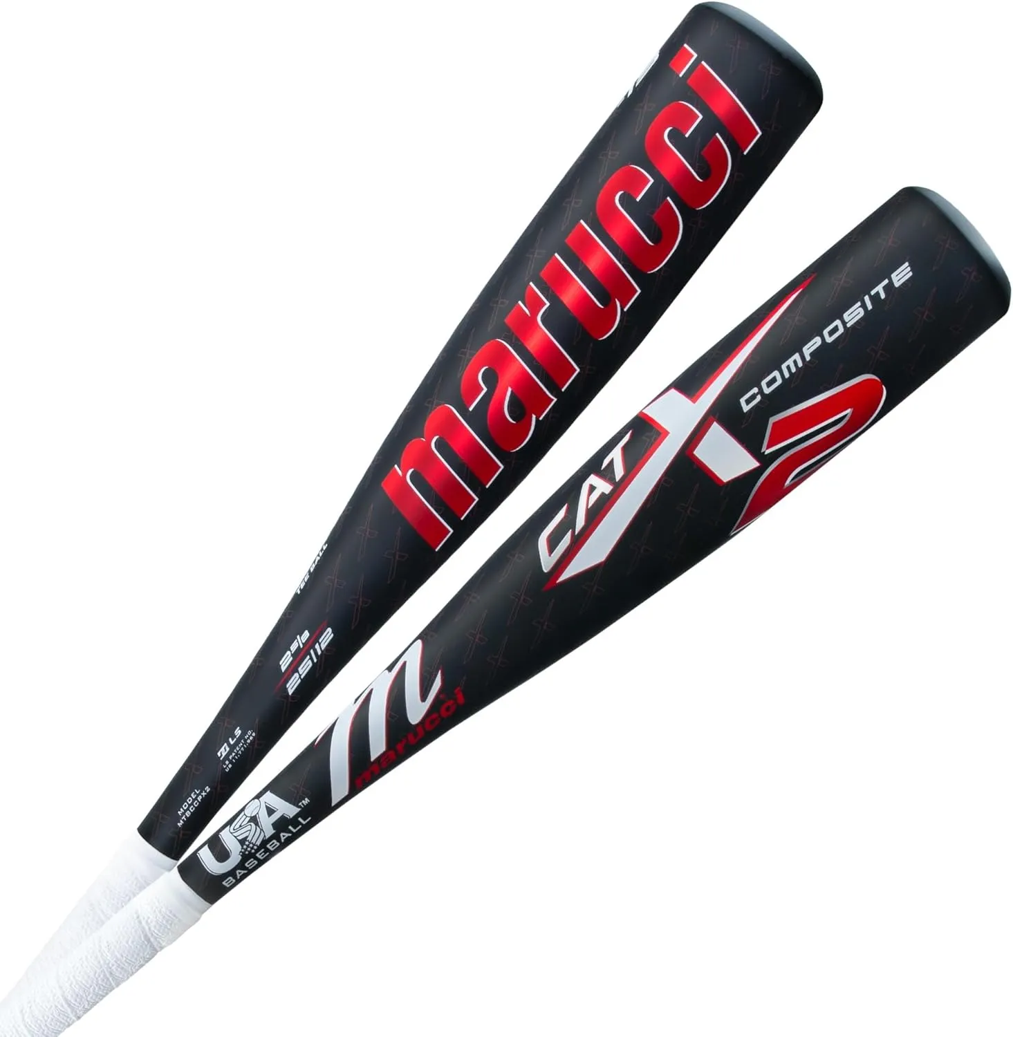 Marucci CATX2 Composite Tee Ball Bat, 2 5/8" Barrel, -13 Drop, USA Baseball