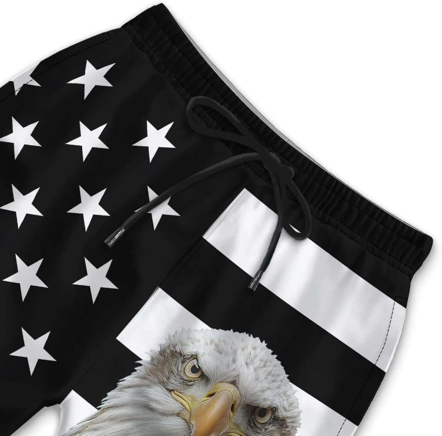 Men's Swim Trunks with Beach Print Quick Dry Swimsuits Board Shorts with Pockets Summer Gifts