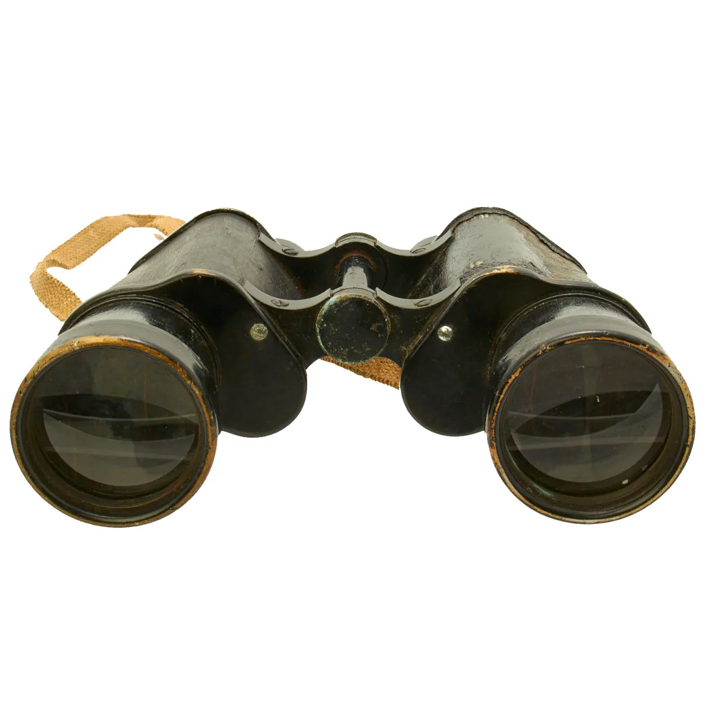 Original Imperial Japanese Army WWII Binoculars Lot - 4x10 Rangefinder & 7x50mm - Set of 2