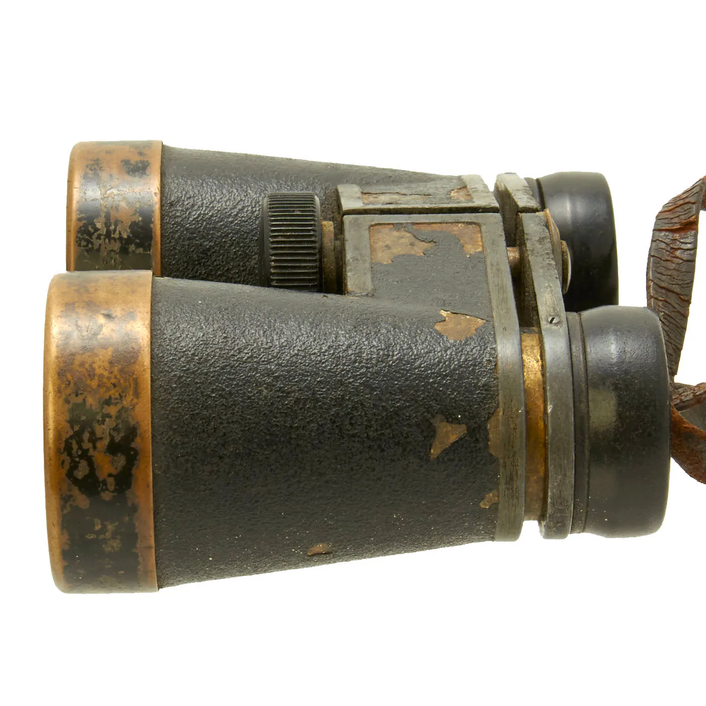 Original Imperial Japanese Army WWII Binoculars Lot - 4x10 Rangefinder & 7x50mm - Set of 2
