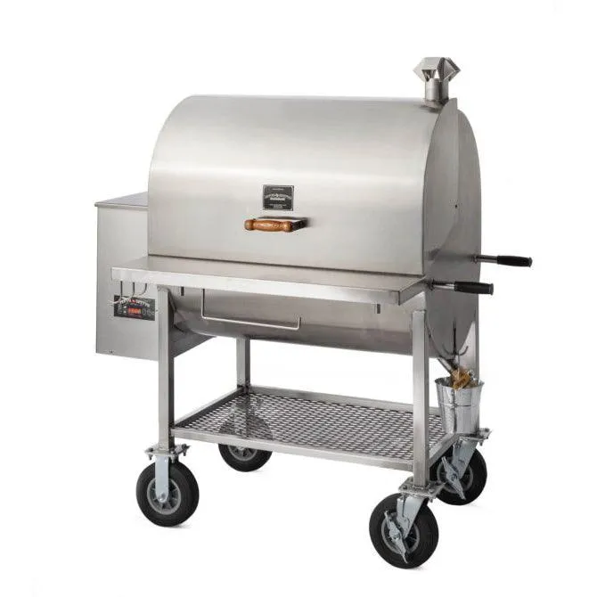 Pitts & Spitts Maverick 2000 Stainless Steel Pellet Grill