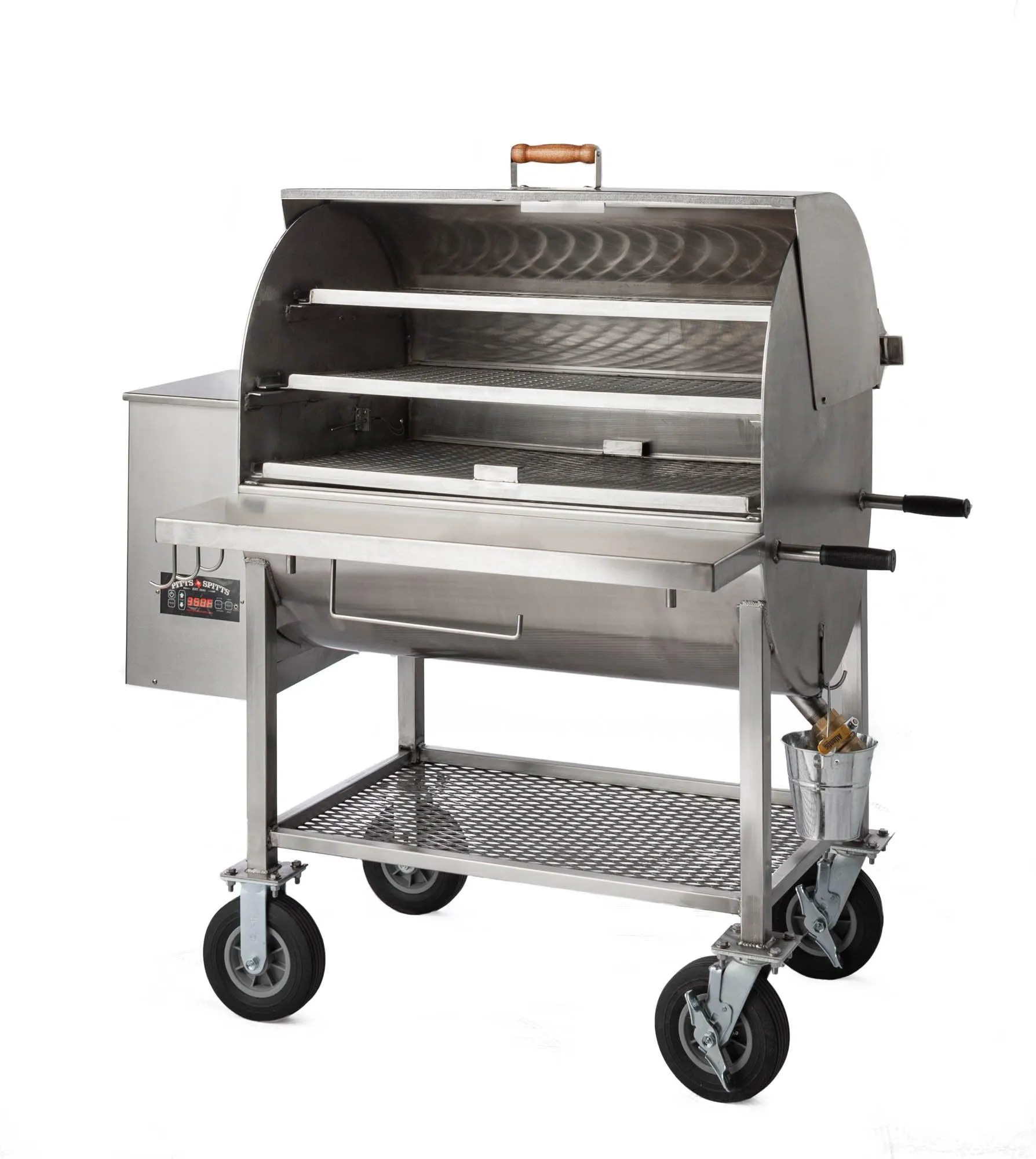 Pitts & Spitts Maverick 2000 Stainless Steel Pellet Grill