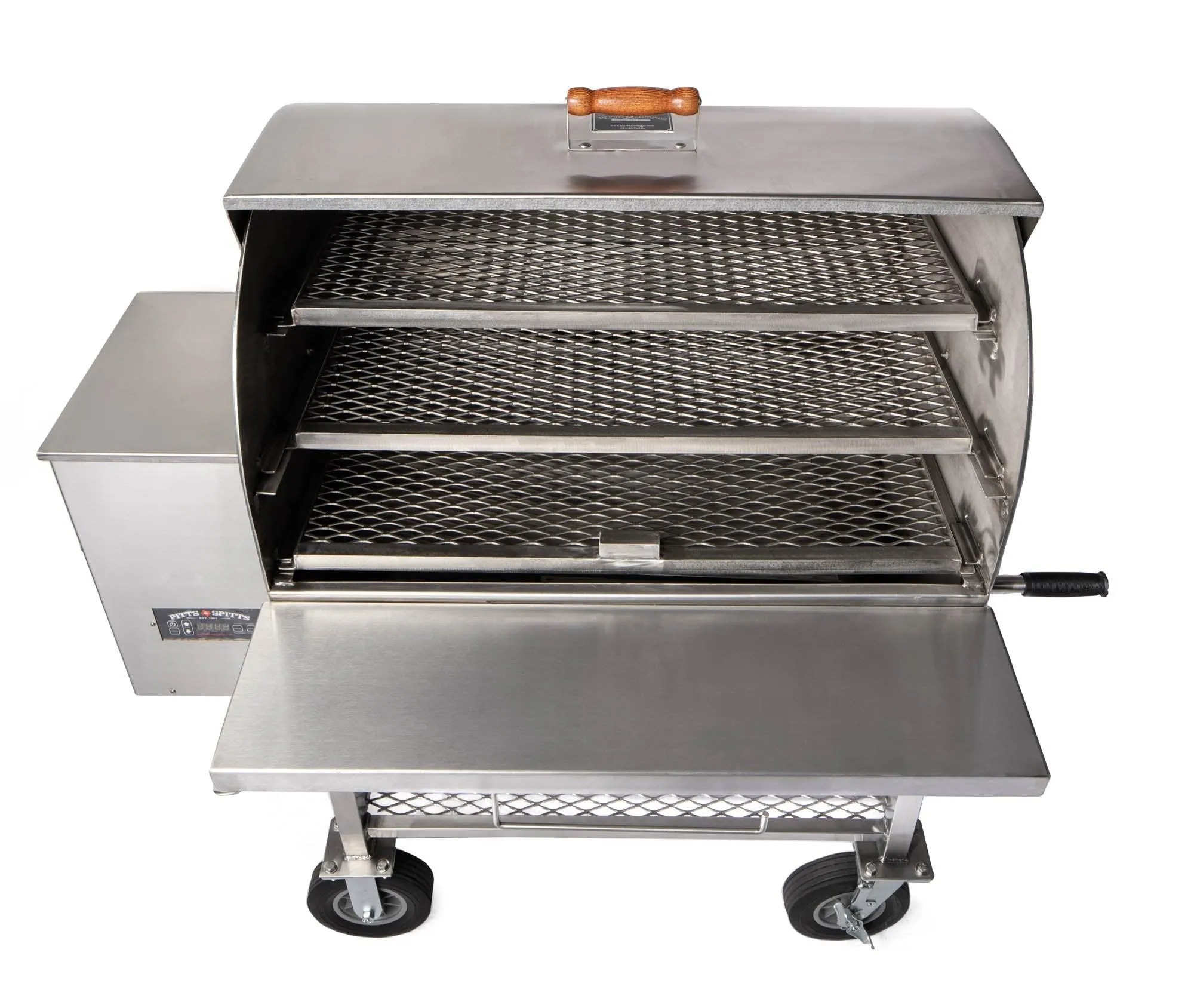 Pitts & Spitts Maverick 2000 Stainless Steel Pellet Grill