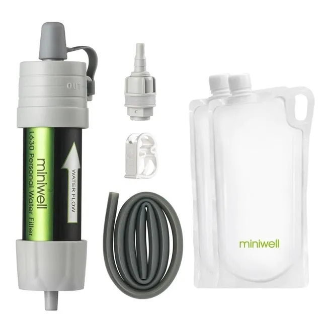 Portable Water Filter with Bag