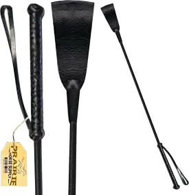 Prairie Horse Supply Riding Crop for Horse, Horse Whip Horse Crop Single Slapper Horse Whip Black Crops for Horses and Ponies and Equestrians