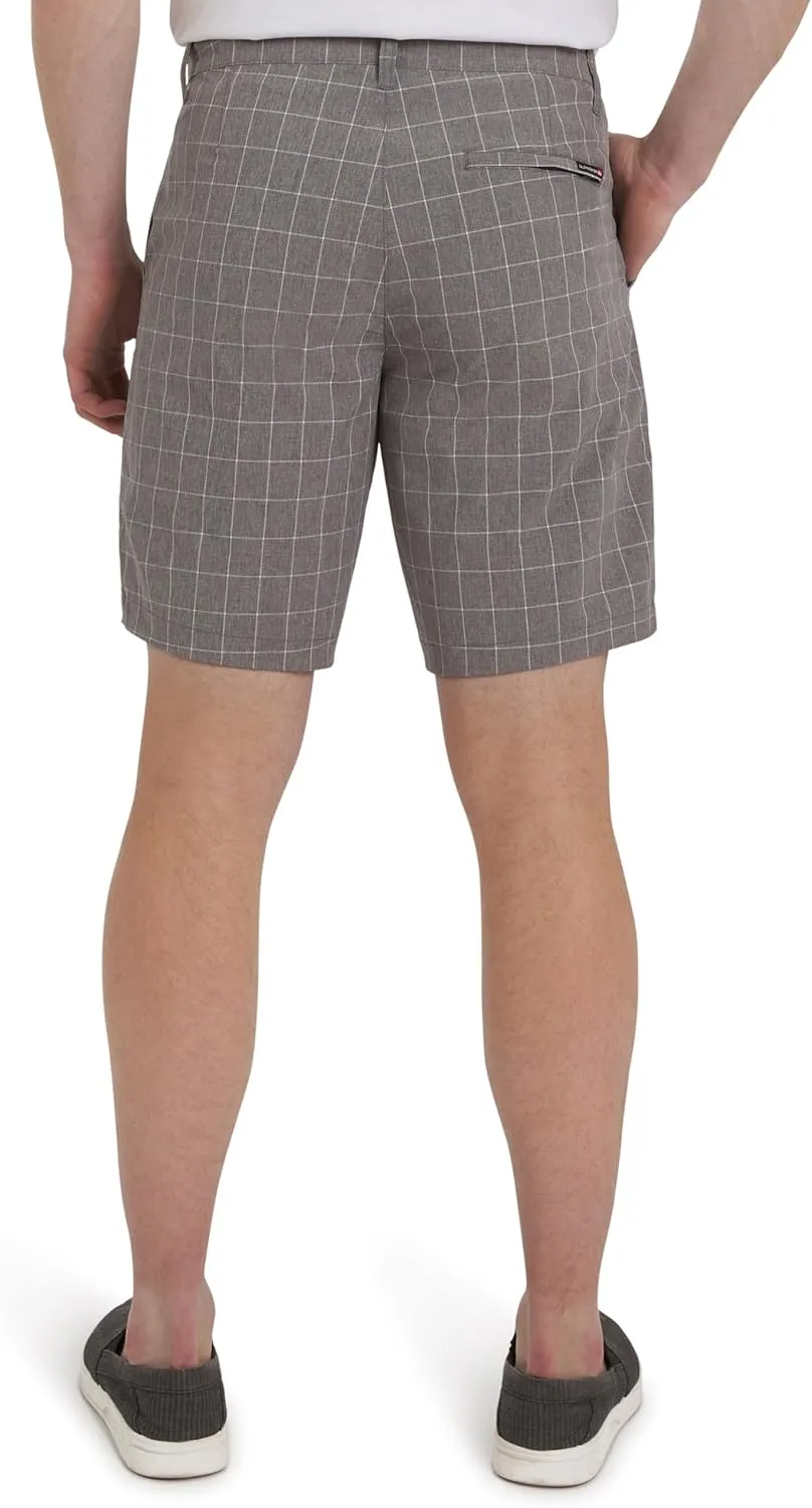 Quiksilver Men's Regular Fit Fixed Waist Water Friendly Active Hybrid Shorts
