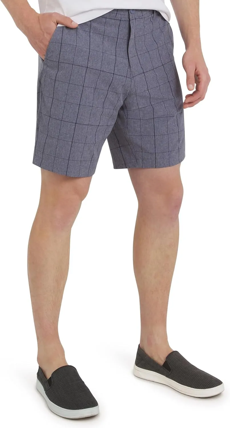 Quiksilver Men's Regular Fit Fixed Waist Water Friendly Active Hybrid Shorts