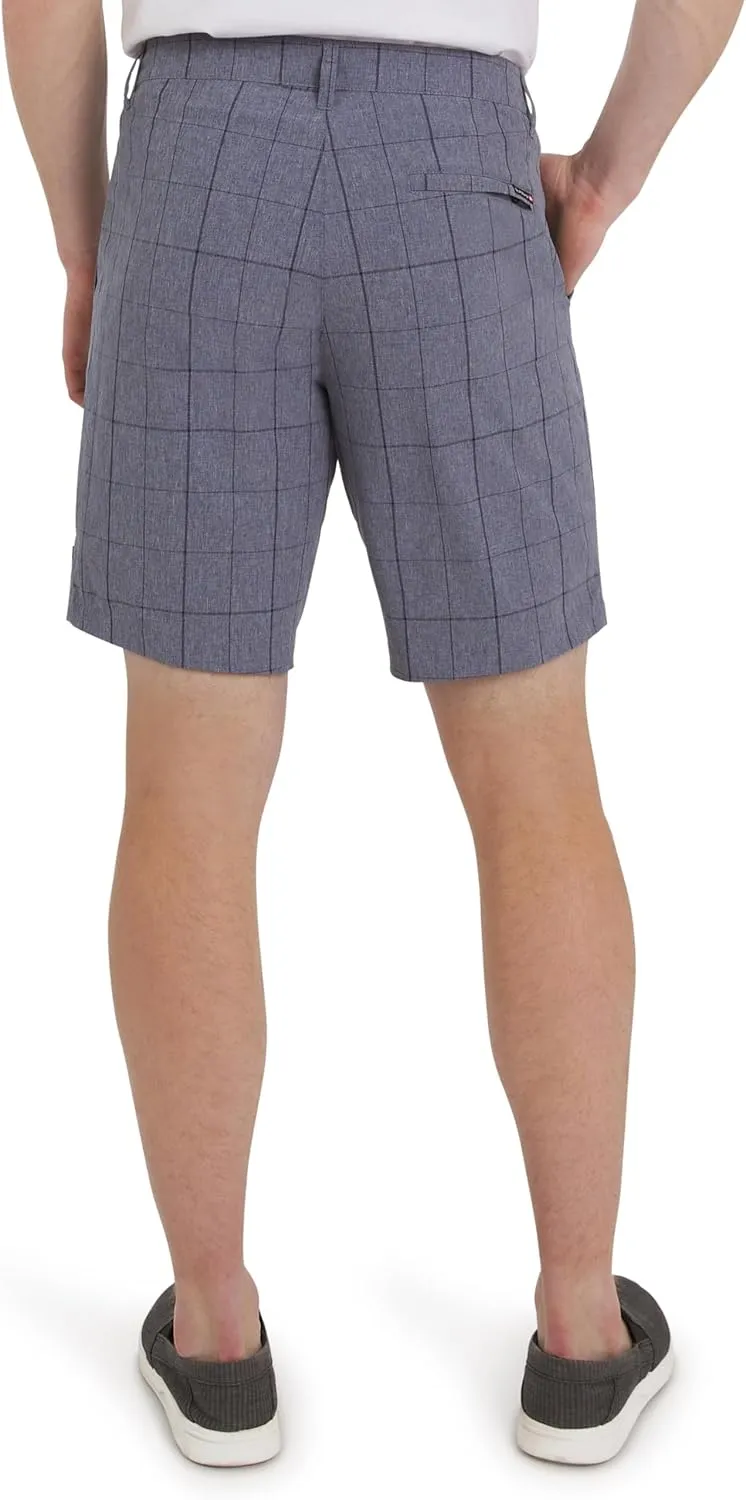 Quiksilver Men's Regular Fit Fixed Waist Water Friendly Active Hybrid Shorts