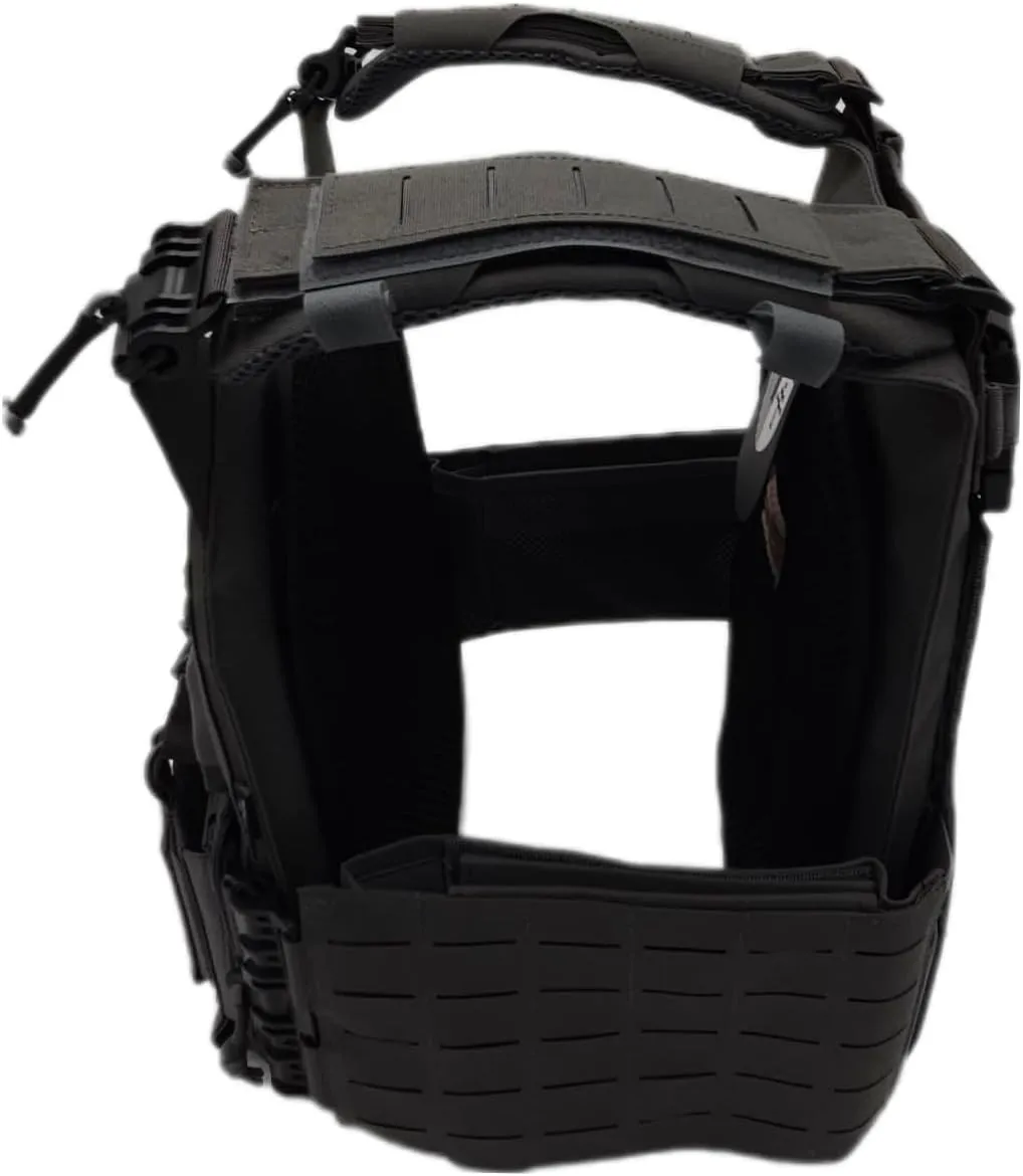 Redemption Crusader 2.0 Molle Quick Release Buckles Vest with Side Cummerbund Pouches and Triple Pouch