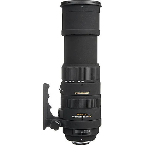 Sigma 150-500mm f/5-6.3 Optical Image Stabilization APO DG HSM Lens for Nikon F Mount