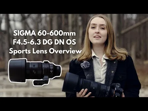 Sigma 60-600mm f/4.5-6.3 DG OS HSM Sports Lens for Nikon F