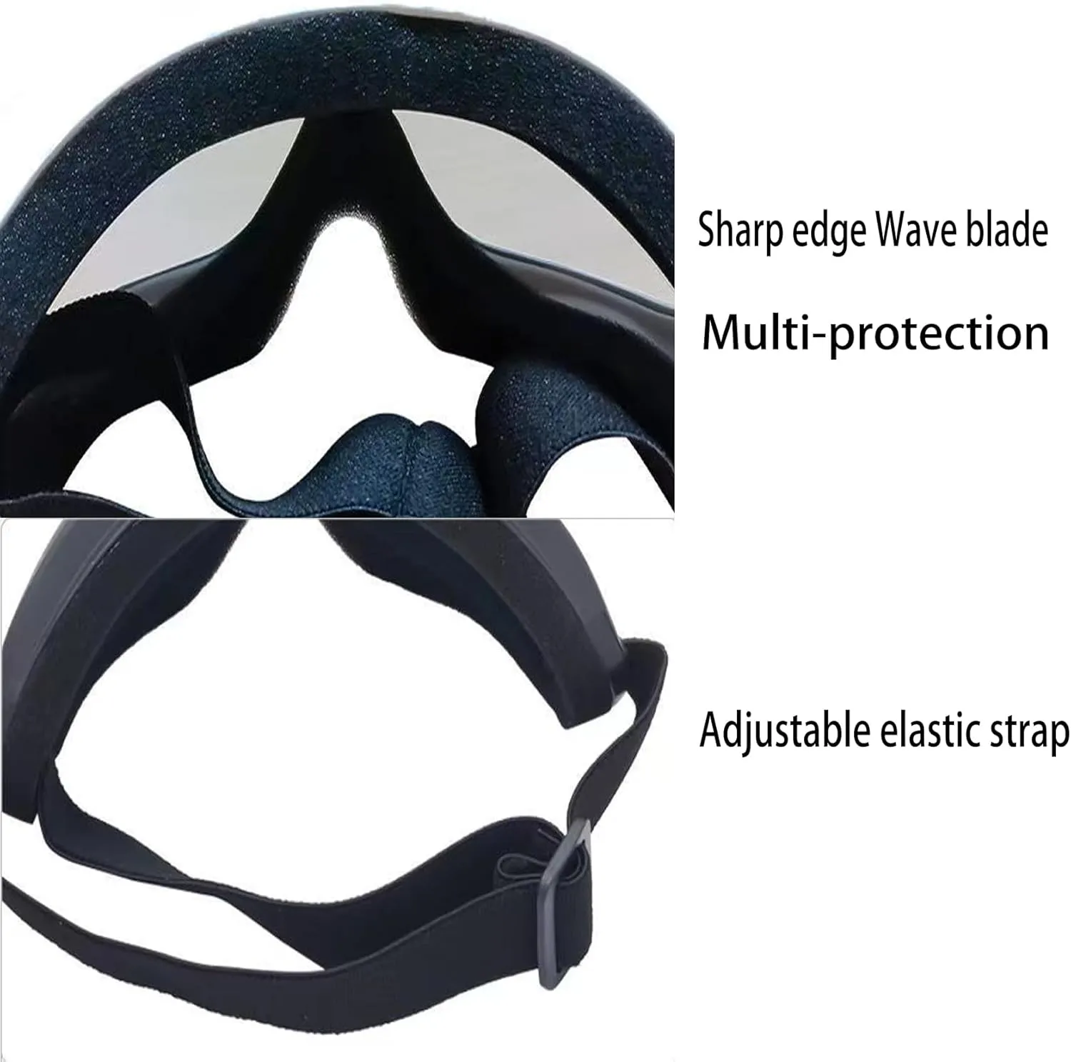 Ski Goggles Over Glasses Ski/Snowboard Goggles For Men, Women & Youth 100% UV Protection Foam Anti-Scratch Dustproof(Green)