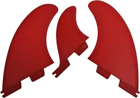 Surfing Fins 3Pcs SUP Fiberglass Honeycomb Fins Surfboard Fin Tail Rudder in Surfing