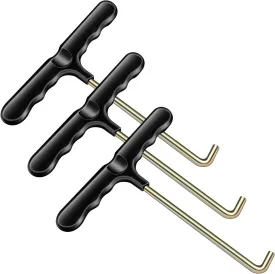 Trampoline Spring Pull Tool Kit Trampoline T-Hook Puller Spring Pull T-Shape Hook Trampoline Accessories