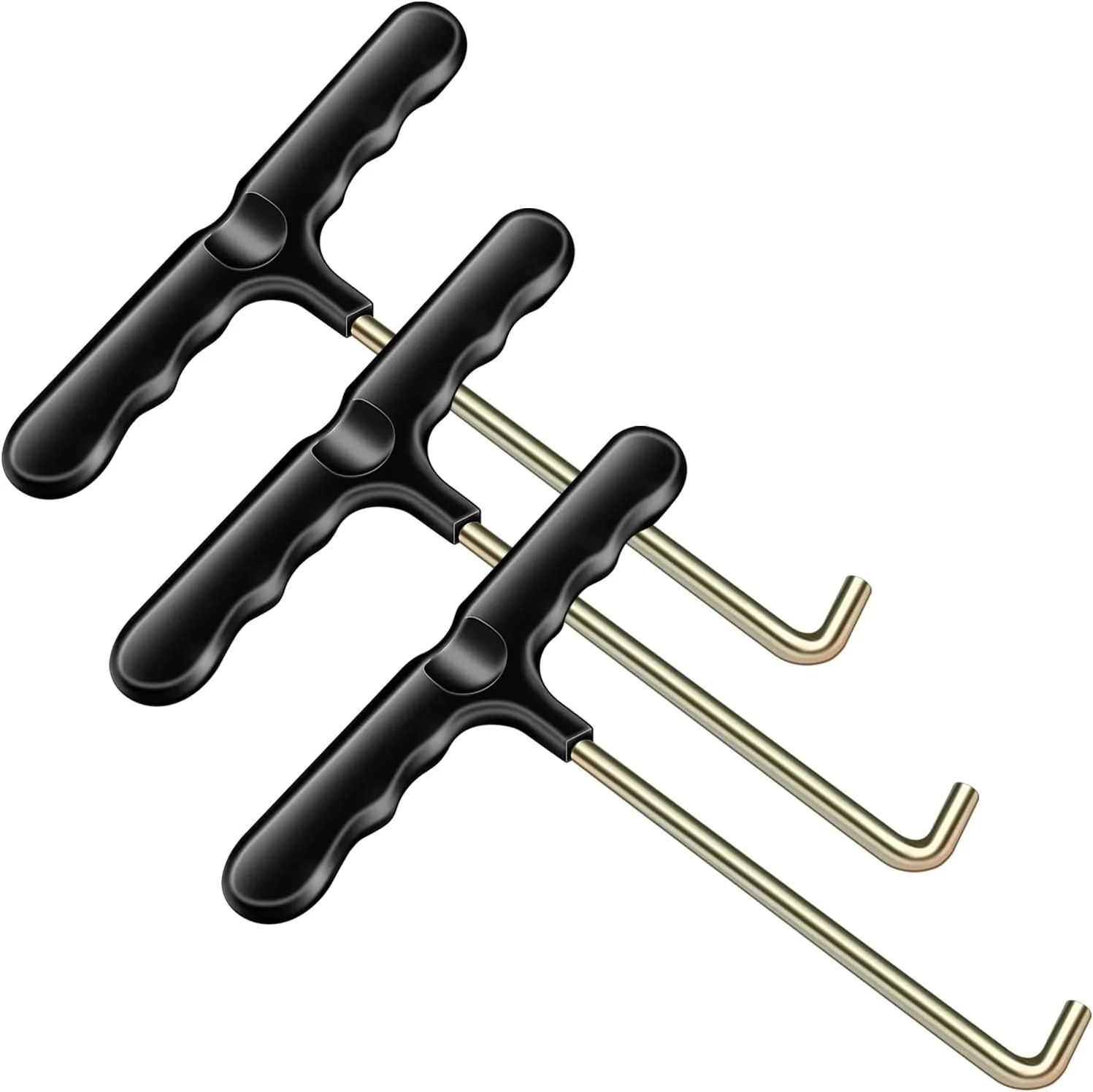 Trampoline Spring Pull Tool Kit Trampoline T-Hook Puller Spring Pull T-Shape Hook Trampoline Accessories