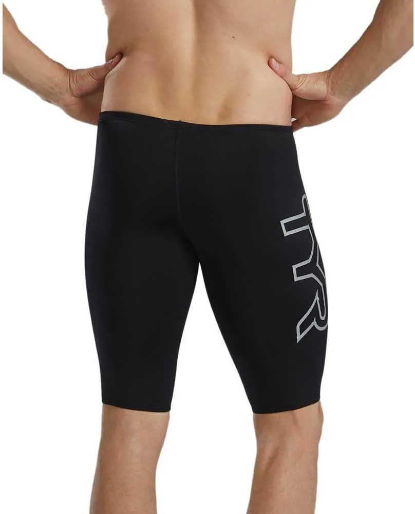 TYR Men's Durafast Elite Solid Jammer Swimsuit