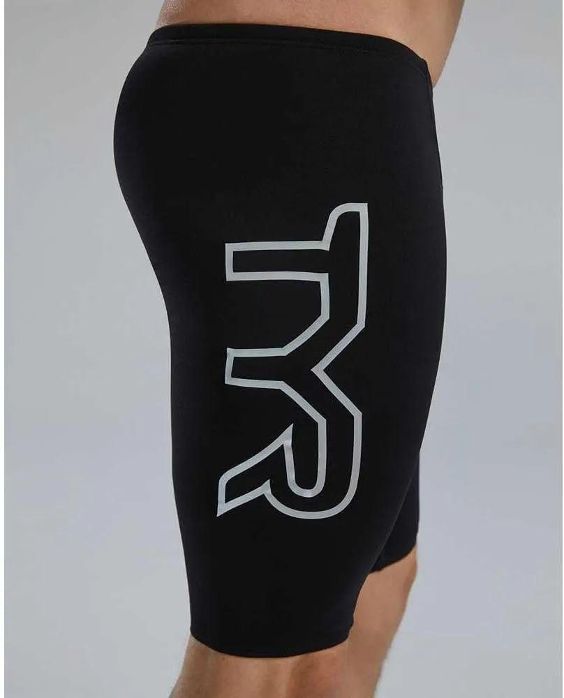TYR Men's Durafast Elite Solid Jammer Swimsuit