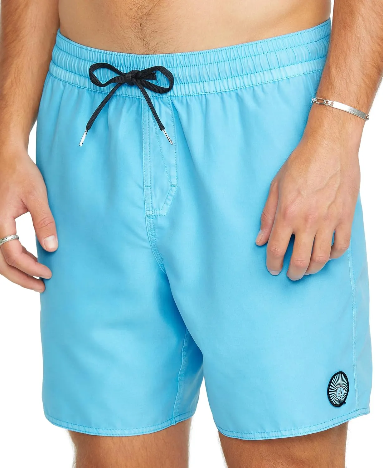 Volcom Men's Standard 17-inch Elastic Waist Surf Swim Trunks
